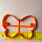 Clay Hair Slide bun cover Cutter Butterfly| polymer clay barrette