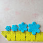 Mini Plum Flowers Plunger Cutters for Polymer Clay, art jewelry, fondant