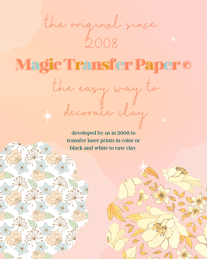 Magic Transfer Paper Clay Tattoo water soluble image transfers for ...