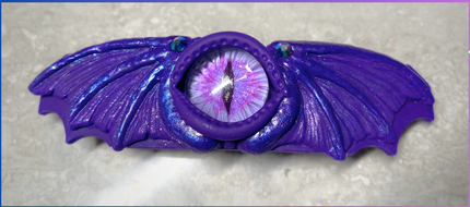 Dragon Bat Devil Wings silicone mold polymer clay UV resin earrings crafting - Create Along 