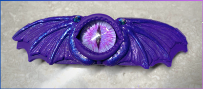 Dragon Bat Devil Wings silicone mold polymer clay UV resin earrings crafting - Create Along 