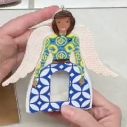 Doll Cutter Set with optional angel or fairy wings - Create Along 