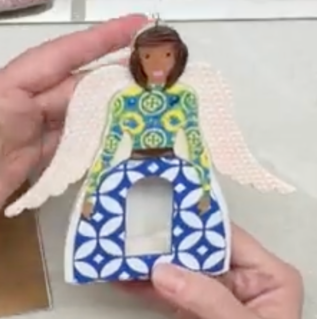 Doll Cutter Set with optional angel or fairy wings - Create Along 