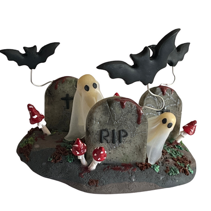 Fancy Flying Bats Polymer clay Cutter set for polymer art jewelry Halloween earring cutters - Create Along 