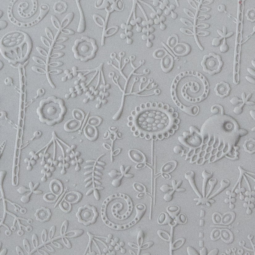 Texture Tile - Folklore Embossed