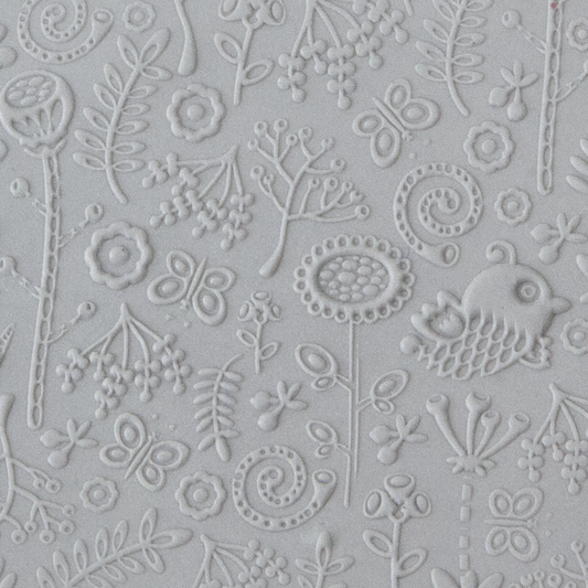 Texture Tile - Folklore Embossed