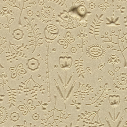 Texture Tile - Folklore Embossed