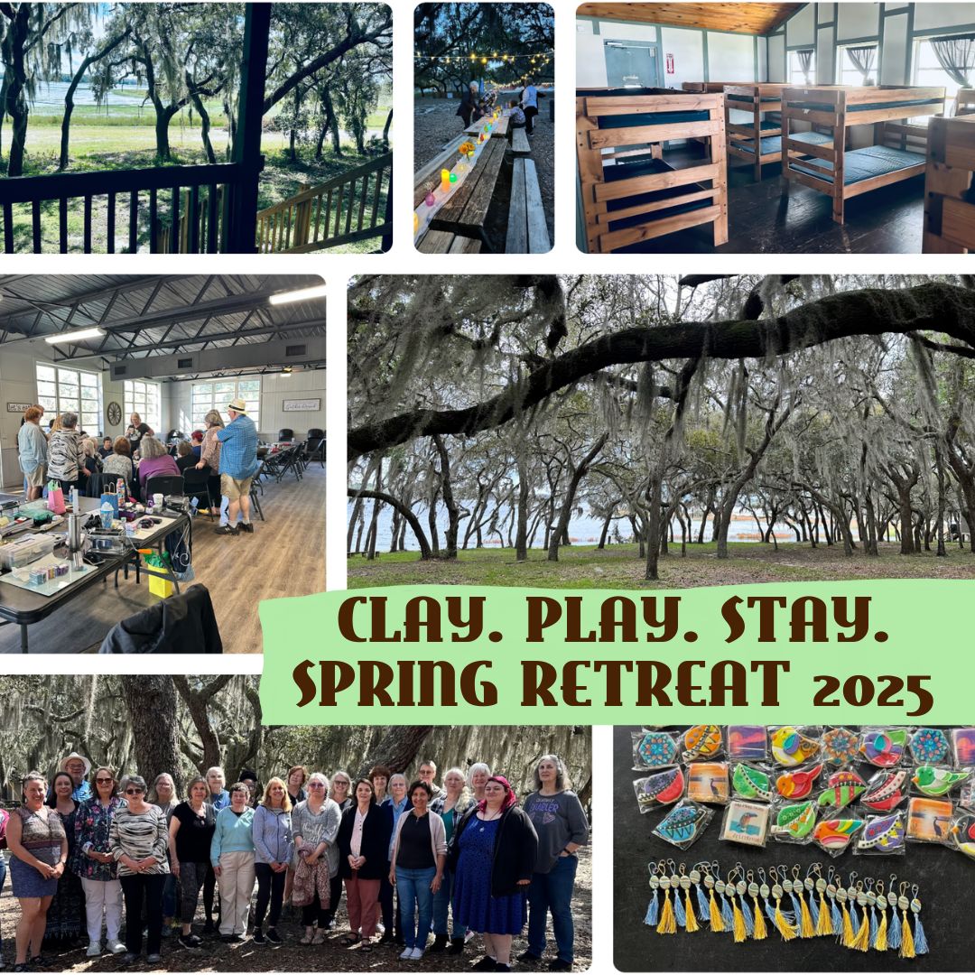 Deposit: Clay Play Stay Spring retreat 2025