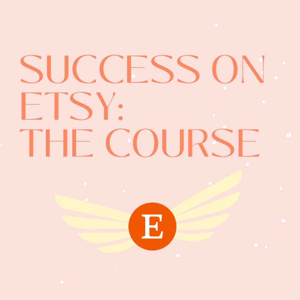 Etsy Success Course from CreateAlong, Top 1% Etsy seller