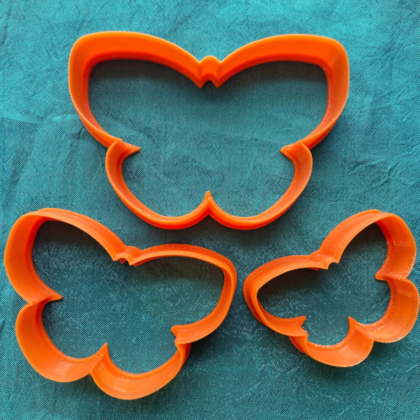 Lisa Pavelka Graduated Butterflies #2 designer Cutters for Polymer Clay Mixed Media jewelry