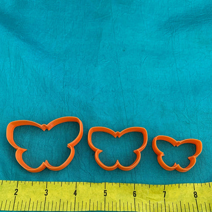 Butterflies clay cutter set | polymer clay butterfly cutter | make butterfly clay earrings | matching set of butterfly cutters - Create Along 