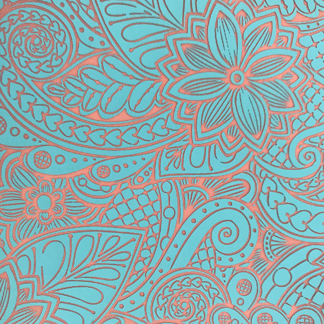 Shadows of Your Love Polymer Clay Silkscreen – Henna-Inspired Floral Pattern - Create Along 