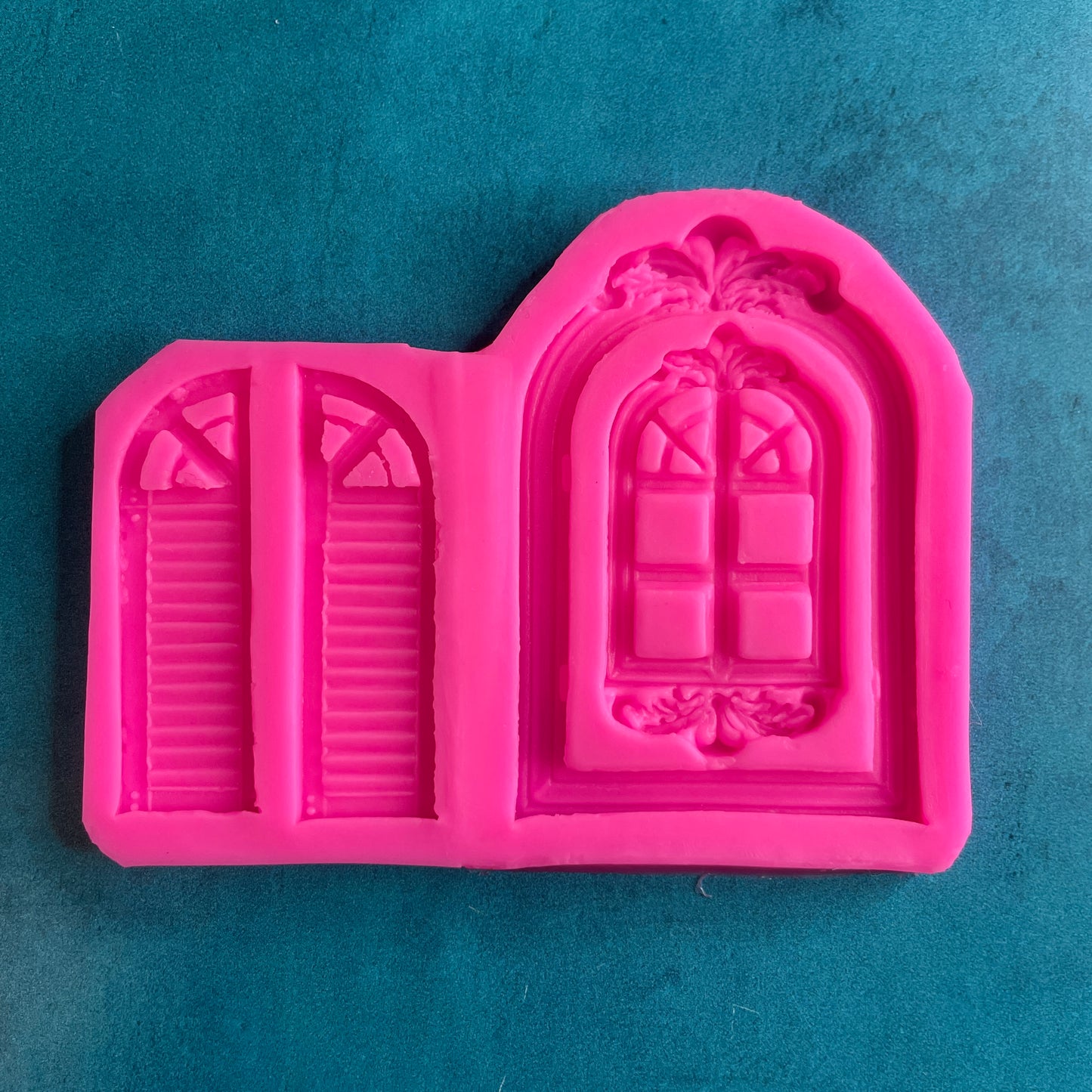 Fairy Door Windows silicone clay and food safe mold