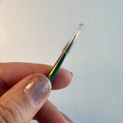 Petal and Point Metal Sculpting Wand Polymer Clay Poking Smoothing Shaping - Create Along 