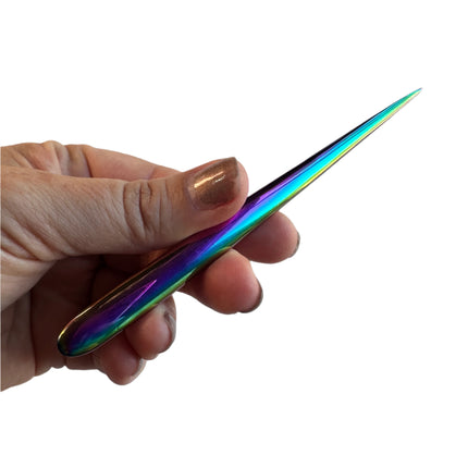 Petal and Point Metal Sculpting Wand Polymer Clay Poking Smoothing Shaping - Create Along 