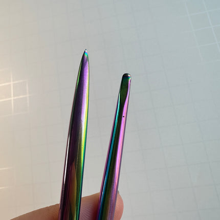 Scoop and Smooth Tool set Stainless 2 steel sculpting wands | polymer clay metal sculpting tool - Create Along 