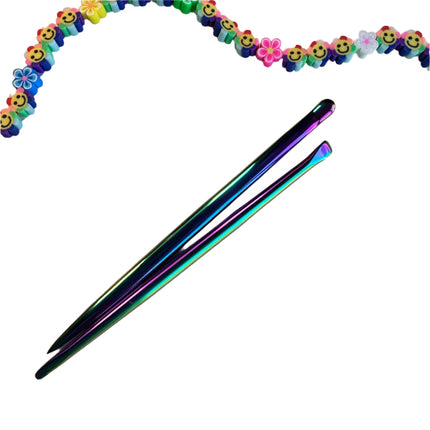 Scoop and Smooth Tool set Stainless 2 steel sculpting wands | polymer clay metal sculpting tool - Create Along 