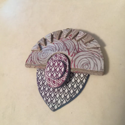Silkscreen Stencil Dragon Scales for Polymer Clay and Mixed Media by Create Along - Polymer Clay TV tutorial and supplies