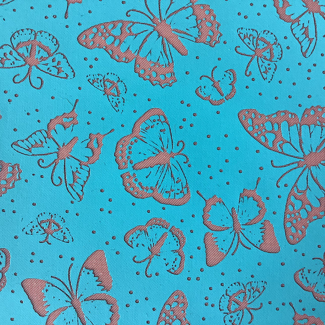 Attracting Butterflies Silkscreen For Crafting For Polymer Clay + Mixed Media