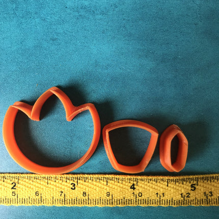 Bellflower Drop polymer clay cutter set jewelry earrings pendant small sharp clay cutters - Create Along 