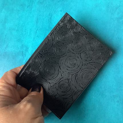 Cottage Rose Rubber Stamp Texture Sheet Mat for polymer clay metal clay mixed media art - Create Along 