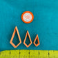 Kite Drop polymer clay cutter set jewelry earrings pendant small sharp clay cutters