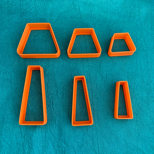Egyptian Collar necklace polymer clay cutter set earrings drop - Create Along 