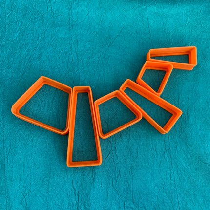 Egyptian Collar necklace polymer clay cutter set earrings drop - Create Along 