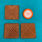 Tribal Vibes Deco Disc Tiles Stamp and Texture Pattern Designs for polymer clay
