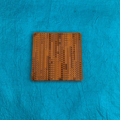 Deco Disc Pattern Play Stamp and Texture Pattern Designs for polymer clay - Polymer Clay TV tutorial and supplies