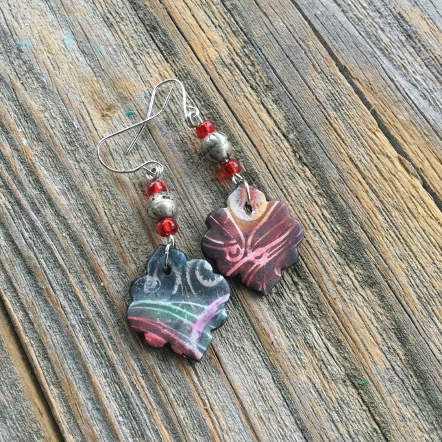 Ruffled Kiss polymer clay cutter