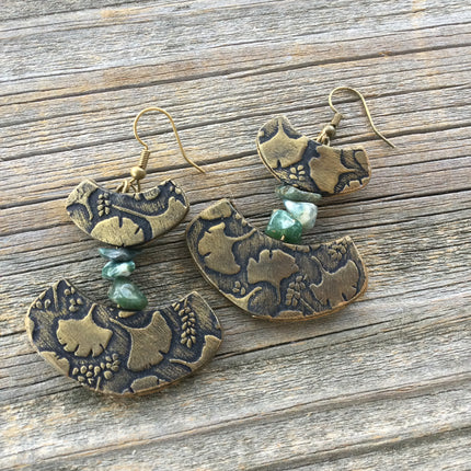 Bib Collar polymer clay cutter set jewelry earrings pendant small sharp clay cutters bib neckpiece - Create Along 