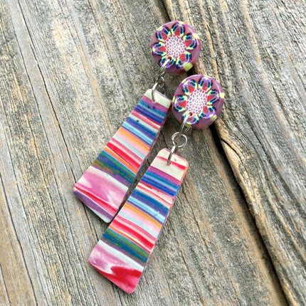 Egyptian Collar necklace polymer clay cutter set earrings drop - Create Along 