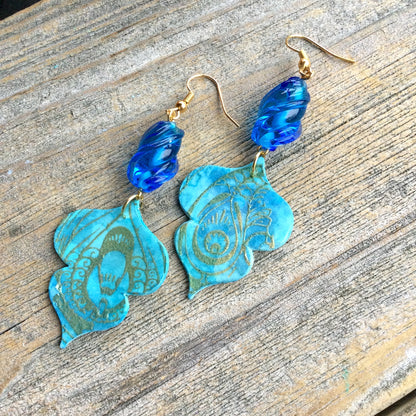 Mod Lantern polymer clay cutter set earrings jewelry delicate dainty sharp - Create Along 