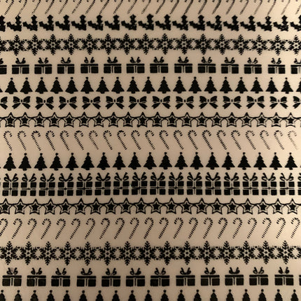 12 Days of Christmas Holiday Christmas trees plants Silk Screen Stencil for Polymer Clay, Art Jewelry, Mixed Media - Create Along 