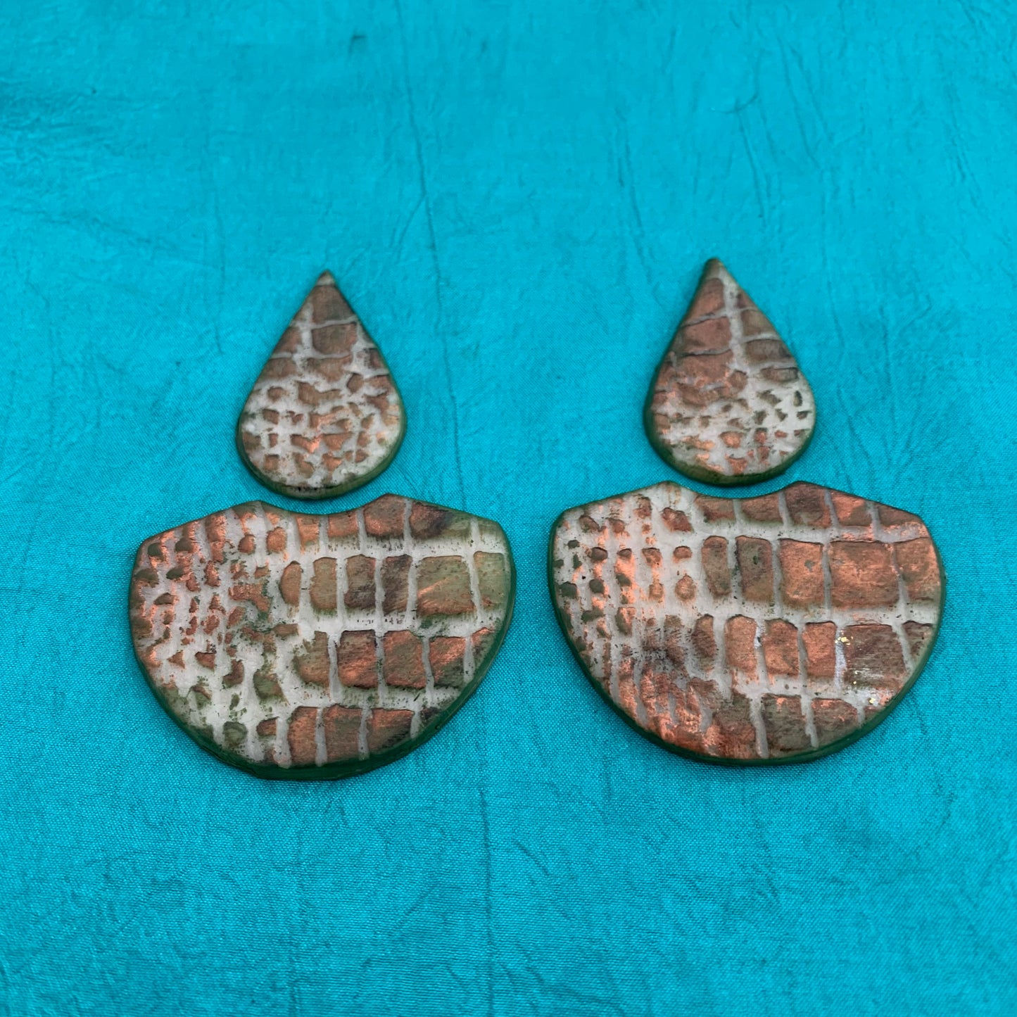 Tribal Shells Jewelry Sized Set Of 3 Cutters For Polymer Clay And Mixed Media