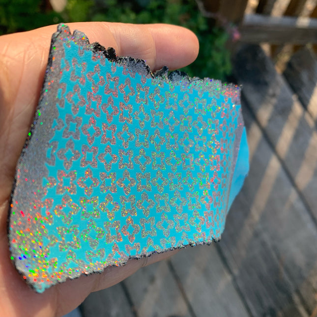Holographic Glitter Superfine Sampler Bake-able 5 colors for Polymer Clay Resin - Create Along 