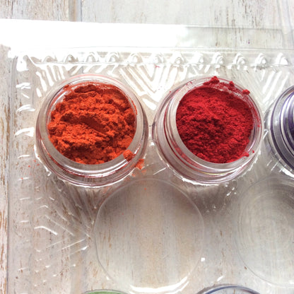Pigments Mica Powders Jewel for Polymer Clay, Art Jewelry, and Mixed Media Color Shimmer - Create Along 