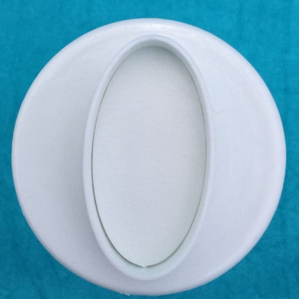 Mini Oval Plunger Set of 4 Graduated Sizes Jewelry Sized polymer clay cutters - Create Along 