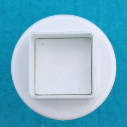 Mini Square Plunger Cutters Set Of 3 Graduated Sizes For Polymer Clay - Create Along 
