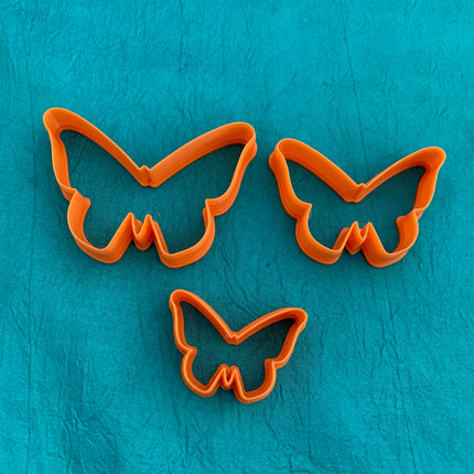 Lisa Pavelka Graduated Butterflies #1 designer Cutters for Polymer Clay Mixed Media jewelry - Create Along 
