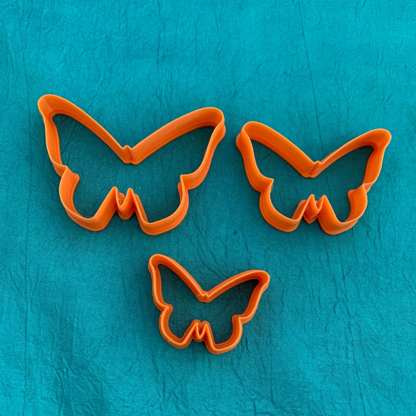 Lisa Pavelka Graduated Butterflies #1 designer Cutters for Polymer Clay Mixed Media jewelry