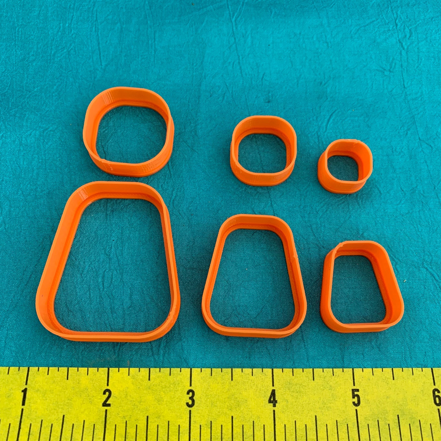 Polymer Clay Cutter Cutter Polymer Clay Cutters Set Set of 6 Cutters  Earrings Making Earrings Cutters Jewellery Supplies 