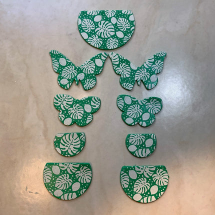 Lisa Pavelka Graduated Butterflies #2 designer Cutters for Polymer Clay Mixed Media jewelry - Create Along 