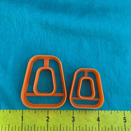 Rounded Possibilities donut center cut-out hole polymer clay cutter set jewelry earrings pendant small sharp clay cutters - Create Along 