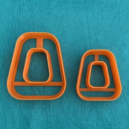 Rounded Possibilities donut center cut-out hole polymer clay cutter set jewelry earrings pendant small sharp clay cutters - Create Along 