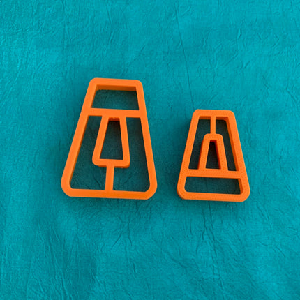 Dangles donut center hole cut-out polymer clay earring cutter set - Create Along 