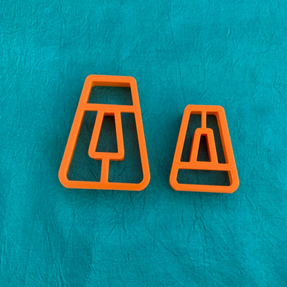 Dangles donut center hole cut-out polymer clay earring cutter set - Create Along 