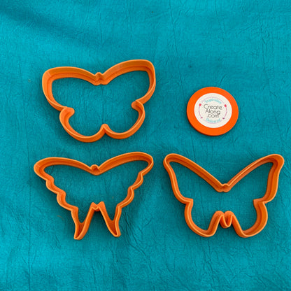 Lisa Pavelka Butterflies designer Cutters for Polymer Clay Mixed Media jewelry - Polymer Clay TV tutorial and supplies