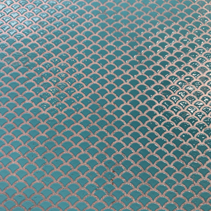 Silkscreen LIGHT Fish Scales Stencil Crafting, Polymer Clay, Art Jewelry, Mixed Media - Create Along 